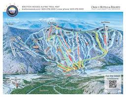 Bretton Woods Trail Map 2011 12 This Is Where I Learned To Ski In 1989 I Was 34 Bretton Woods Washington Resorts Ski Area