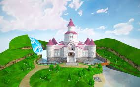 Princess Peaches Castle Model Google Search