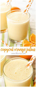 Copycat Orange Julius Recipe Tastes Just Like It Lil Luna Recipe Orange Julius Recipe Orange Juice Smoothie Orange Julius