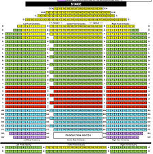 Seating Chart Mayo Performing Arts Center