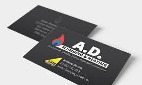 Make a plumbing business card online. Radickldesign Business Cards