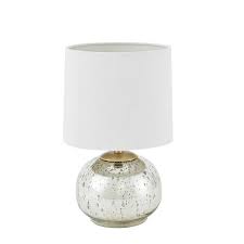 The bamboo and wood stripes are. Gold And Silver Mercury Glass Table Lamp Kirklands