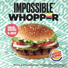Burger King Plans Test Of New Impossible Vegetarian