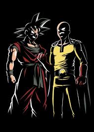 Told me you dont think it in less than a sec. Two Hero Poster By Alberto Perez Displate One Punch Man Anime Saitama One Punch Man Saitama One Punch