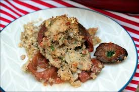 Tomates Farcies Au Veau Et Aux Herbes Sur Riz Happy Papilles Recette Recettes De Cuisine Tomates Farcies Alimentation