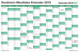 Alle ferienkalender kostenlos als pdf, mit feiertagen. Excel Kalender 2019 Kostenlos