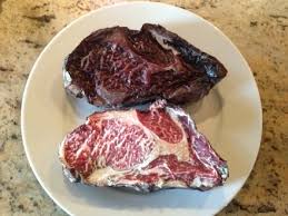 We now accept no invitations on a friday night, preferring to batten down the hatches, open a bottle of good red wine and pig out on unbelievably good sirloins and, occasionally, rib eye steaks. Rindfleisch Alle Rassen Und Deren Cuts Erklart Und Verglichen