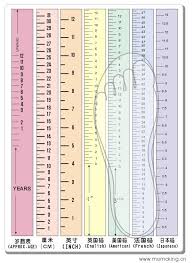 Childrens Shoe Size Chart Google Search Shoe Size Chart