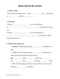 Mar 04, 2021 · a bill of sale is a legal document used to transfer ownership of an item from one person to another. Free Motor Vehicle Dmv Bill Of Sale Form Word Pdf Eforms Free Fillable Forms Bill Of Sale Template Bill Of Sale Car Sales Template
