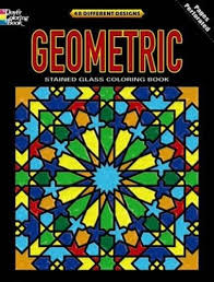Dover publications free coloring pages. Geometric Stained Glass Coloring Book By Dover Used 9780486475493 World Of Books