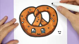 Kawaii Brezel Selber Malen Kawaii Bilder Zum Nachmalen Youtube