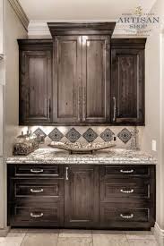 Stove Hood Surround North American Maple Smoke Embers Paint With Coffee Glaze Isl Alder Kitchen Cabinets Stained Kitchen Cabinets Kitchen Cabinet Styles