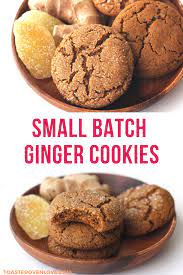Small Batch Triple Ginger Cookies Recipe Triple Ginger Cookies Recipe Small Batch Baking Small Batch Cookies