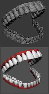 Modeling Teeth Google Search Polygon Modeling Topology Model