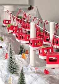 An denen befestigst du die seilrollen. Seilbahn Wertmarken Adventskalender Handmade Kultur