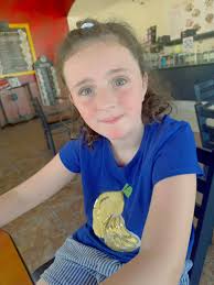 My daughter has the prettiest hazel eyes!