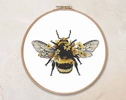 Browse by theme and level to find the design of your dreams! 9 Honey Bee Cross Stitch Patterns For Spring Stitching Jules