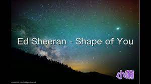 Ed Sheeran - Shape of You 鈴聲 - YouTube