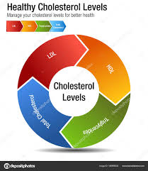 Total Blood Cholesterol Hdl Ldl Triglycerides Chart Stock