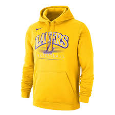 Los angeles lakers gray youth rough road fleece pullover hoodie. La Lakers M Hoody Tm Crest Nba Hoodies Gelb Nike Bv0933 741 M Basketballdirekt De