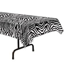 Maybe you would like to learn more about one of these? Zebra Print Plastic Tablecloth Party At Lewis Elegant Party Supplies Plastic Dinnerware Paper Plates And Napkins