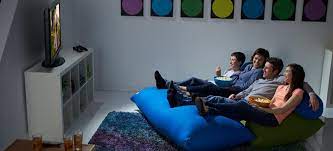 The Yogibo Basement Perfect For Gaming A Unique Home Theater And Laying Low Attic Game Room Bean Bag Chair Game Room