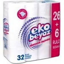 Eko Beyaz Tuvalet Kagidi 32 Li Tuvaletler Klasik Serum