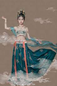可以参考姿势穿着 ancient dress beautiful outfits chinese dress