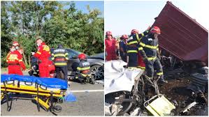 Bărbatul a murit pe loc, femeia este în comă · accident grav în bacău: . Wo6mkajm77kymm