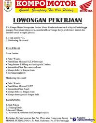 Waste disposal treatments by hair factories in purbalingga have not been. Lowongan Kerja Barista Smp Di Purbalingga Jawa Tengah Juni 2021