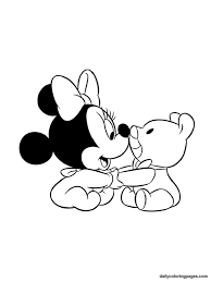 Mickey mouse coloring pages cartoon coloring pages disney coloring pages coloring books baby name tattoos tattoos with kids names son tattoos family tattoos print tattoos. Baby Mickey Mouse And Friends Coloring Pages Coloring Home