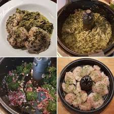 Zucchini Kohlrabi Spiralen Mit Grunkohl Und Hahnchen Ministeaks Zubereitung In Der Actifry 2in1 Zutaten 2x Zucchini 1x Kohlrabi Zubereitung Kohlrabi Grunkohl