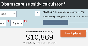 2020 Obamacare Subsidy Calculator Healthinsurance Org