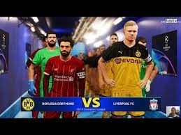 Pes 2020 Borussia Dortmund Vs Liverpool Uefa Champions League Salah Vs Haaland Gam Liverpool Uefa Liverpool Uefa Champions League Uefa Champions League