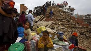These dwellings collapsed during the earthquake, killing an estimated 830,000 people. Nepal Earthquake Care Mobilizes To Respond Care