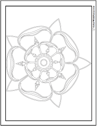 Because usually, children will give a different color for each picture. 73 Rose Coloring Pages Free Digital Coloring Pages For Kids
