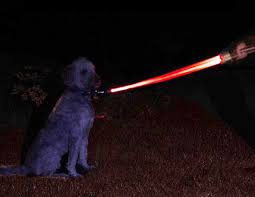 Star Wars Light Up Lightsaber Dog Leash