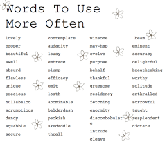 Words To Use More Often I Need This Writing Words Book Writing Tips Words To Use