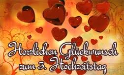 3 Hochzeitstag Glückwünsche Und Sprüche