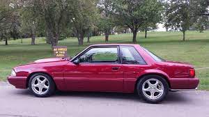 Electric Red 1993 Mustang Fox Mustang Mustang Mustang Coupe