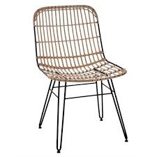 Stuhl Rattan Schwarz Aussenmobel Stuhle Gartenstuhle