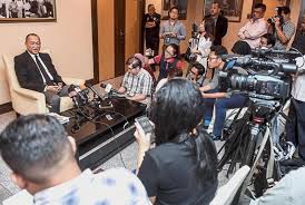 Contextual translation of press conference into english. Malaysia S Union Of The Two Biggest Malay Parties Criticised Asianewsnetwork Eleven Media Group Co Ltd