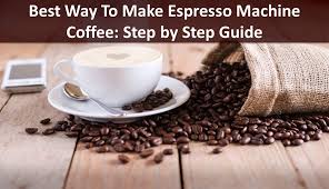 They love a good espresso, and they have a coffee machine at home. How To Make An Espresso Machine Coffee Step By Step Espresso Digest