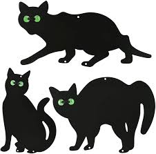 Tiervertreiber ultraschall solar, korostro katzenschreck tiervertreiber wasserdichte einstellbarem solar batteriebetrieben, breite abdeckung für katzen/vögel. 3er Pack Schwarze Katzensilhouette Fur Garten Katzenschreck Mit Marmoraugen Harmloser Vogelabwehr Fuchsabwehr Nagervertreiber Dekorativ Wetterfest Leise Okologisch Amazon De Garten