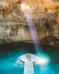 This giant cave cenote is one of the more picturesque of the lot. 10 Best Cenotes To Visit In Yucatan Peninsula Mexico Best Places To Travel Mexico Travel Mexico Vacation Destinations