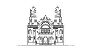 They love coming here simply because of the distinctive dutch symbolism and the immensely long corridors leading to the offices on. Lawang Sewu Semarang Landmark Central Java Indonesia Flat Design Logo Icon Vector Illustration Stock Vector Adobe Stock