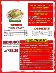 5055 west ray road, #3 (1,029.55 mi) chandler, az, az 85226. Senor Taco Menu In Chandler Arizona Usa