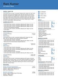 This resume was written by our experienced resume writers specifically for this profession. Pdf Latest Resume Format Template For Fresher Professionals Pdf Download Instapdf