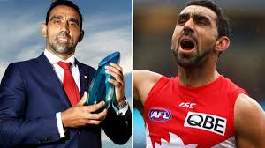 Adam goodes is an australian rules football player and dual brownlow medal winner who plays for the sydney swans. Fzjk7drcnol8qm