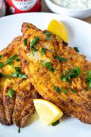 Then place in a shallow pan. Air Fryer Southern Fried Catfish The Hungry Bluebird